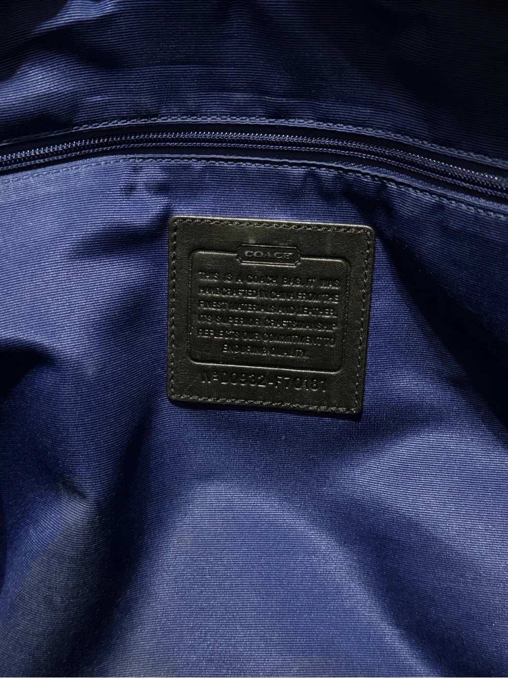 Coach Hudson Black Signature Jacquard Messenger Bag